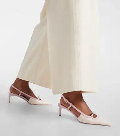 Roger Vivier Viv' Canard leather slingback pumps | Thumbnail 5 Roger Vivier Viv' Canard leather slingback pumps | Thumbnail 5