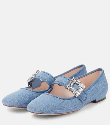 Roger Vivier Très Vivier Strass Buckle Babies ballet flats | Thumbnail 4 Roger Vivier Très Vivier Strass Buckle Babies ballet flats | Thumbnail 4