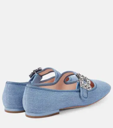Roger Vivier Très Vivier Strass Buckle Babies ballet flats | Thumbnail 5 Roger Vivier Très Vivier Strass Buckle Babies ballet flats | Thumbnail 5