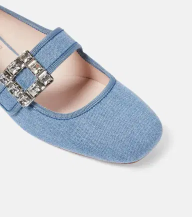 Roger Vivier Très Vivier Strass Buckle Babies ballet flats | Thumbnail 6 Roger Vivier Très Vivier Strass Buckle Babies ballet flats | Thumbnail 6
