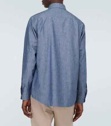 Loro Piana Thomas denim shirt | Thumbnail 2 Loro Piana Thomas denim shirt | Thumbnail 2
