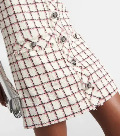 Veronica Beard Laurel cotton-blend tweed minidress | Thumbnail 4 Veronica Beard Laurel cotton-blend tweed minidress | Thumbnail 4