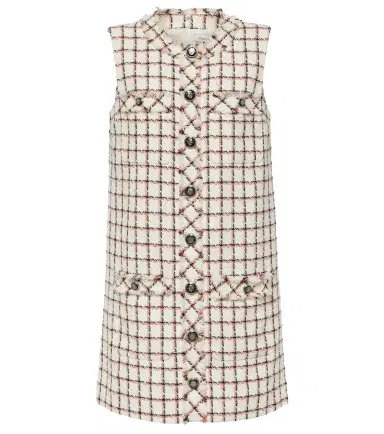 Veronica Beard Laurel cotton-blend tweed minidress | Thumbnail 1 Veronica Beard Laurel cotton-blend tweed minidress | Thumbnail 1