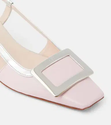 Roger Vivier Belle Vivier patent leather slingback pumps | Thumbnail 3 Roger Vivier Belle Vivier patent leather slingback pumps | Thumbnail 3