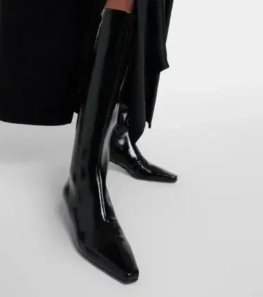 Toteme The Slim leather knee-high-boots | Thumbnail 2 Toteme The Slim leather knee-high-boots | Thumbnail 2