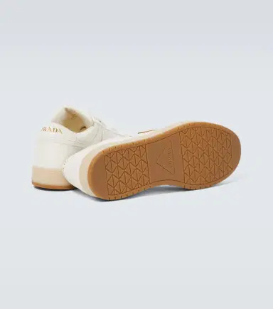 Prada Downtown logo leather sneakers | Thumbnail 3 Prada Downtown logo leather sneakers | Thumbnail 3