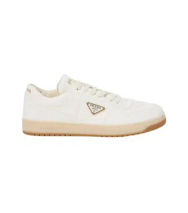 Prada Downtown logo leather sneakers | Thumbnail 1 Prada Downtown logo leather sneakers | Thumbnail 1
