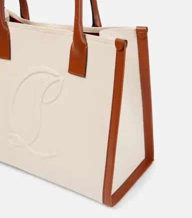 Christian Louboutin By My Side E/W Large canvas tote bag | Thumbnail 4 Christian Louboutin By My Side E/W Large canvas tote bag | Thumbnail 4