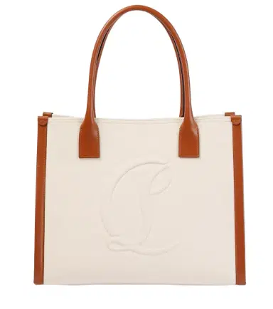 Christian Louboutin By My Side E/W Large canvas tote bag | Thumbnail 1 Christian Louboutin By My Side E/W Large canvas tote bag | Thumbnail 1