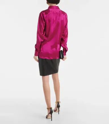 Tom Ford Silk satin shirt | Thumbnail 3 Tom Ford Silk satin shirt | Thumbnail 3