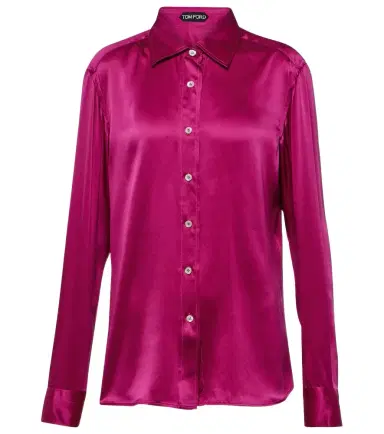 Tom Ford Silk satin shirt | Thumbnail 1 Tom Ford Silk satin shirt | Thumbnail 1