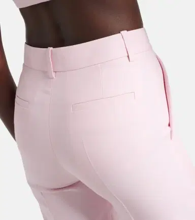 Valentino Wool and silk wide-leg pants | Thumbnail 3 Valentino Wool and silk wide-leg pants | Thumbnail 3