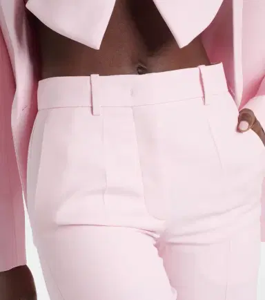 Valentino Wool and silk wide-leg pants | Thumbnail 6 Valentino Wool and silk wide-leg pants | Thumbnail 6