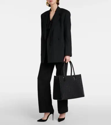 Christian Louboutin By My Side E/W Large canvas tote bag | Thumbnail 2 Christian Louboutin By My Side E/W Large canvas tote bag | Thumbnail 2