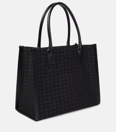 Christian Louboutin By My Side E/W Large canvas tote bag | Thumbnail 4 Christian Louboutin By My Side E/W Large canvas tote bag | Thumbnail 4