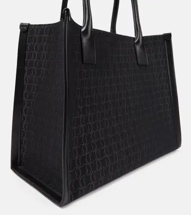 Christian Louboutin By My Side E/W Large canvas tote bag | Thumbnail 5 Christian Louboutin By My Side E/W Large canvas tote bag | Thumbnail 5