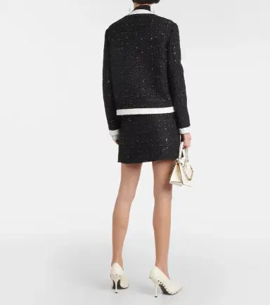 Valentino Tweed lamé jacket | Thumbnail 4 Valentino Tweed lamé jacket | Thumbnail 4