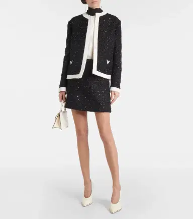 Valentino Tweed lamé jacket | Thumbnail 5 Valentino Tweed lamé jacket | Thumbnail 5