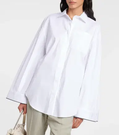 Brunello Cucinelli Cotton-blend shirt | Thumbnail 4 Brunello Cucinelli Cotton-blend shirt | Thumbnail 4