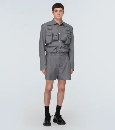 Prada Wool and mohair shirt | Thumbnail 2 Prada Wool and mohair shirt | Thumbnail 2