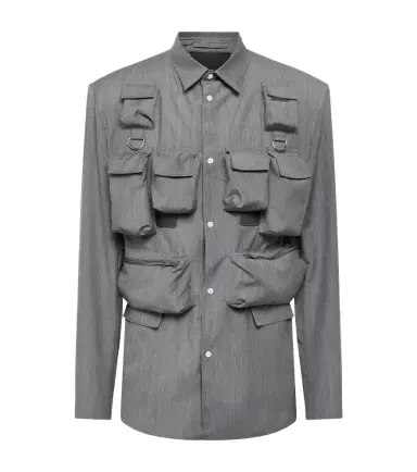 Prada Wool and mohair shirt | Thumbnail 1 Prada Wool and mohair shirt | Thumbnail 1