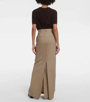 Max Mara Circe virgin wool maxi skirt | Thumbnail 3 Max Mara Circe virgin wool maxi skirt | Thumbnail 3