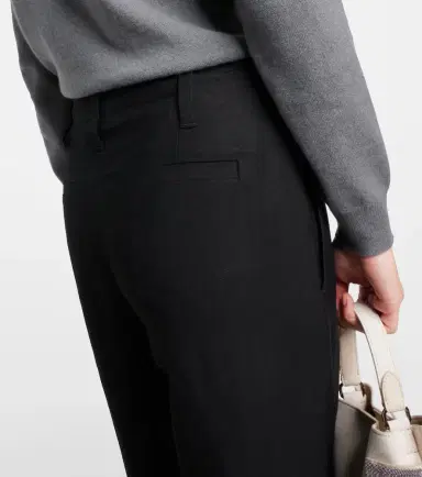 Brunello Cucinelli Twill straight pants | Thumbnail 3 Brunello Cucinelli Twill straight pants | Thumbnail 3