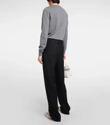 Brunello Cucinelli Twill straight pants | Thumbnail 5 Brunello Cucinelli Twill straight pants | Thumbnail 5