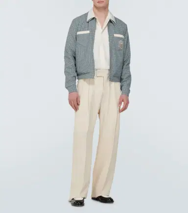 Amiri Reversible checked blouson | Thumbnail 6 Amiri Reversible checked blouson | Thumbnail 6