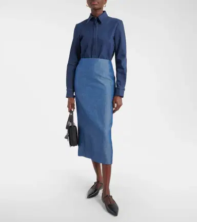 Gabriela Hearst Manuela wool and linen maxi skirt | Thumbnail 2 Gabriela Hearst Manuela wool and linen maxi skirt | Thumbnail 2