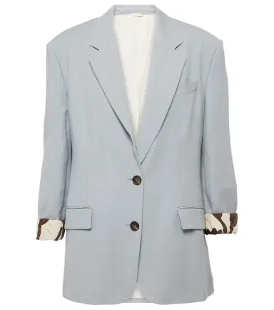 Brunello Cucinelli Single-breasted blazer | Thumbnail 1 Brunello Cucinelli Single-breasted blazer | Thumbnail 1