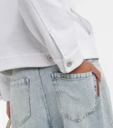 Brunello Cucinelli Cotton-blend denim jacket | Thumbnail 3 Brunello Cucinelli Cotton-blend denim jacket | Thumbnail 3