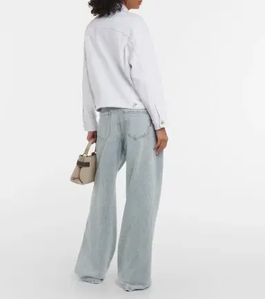 Brunello Cucinelli Cotton-blend denim jacket | Thumbnail 4 Brunello Cucinelli Cotton-blend denim jacket | Thumbnail 4