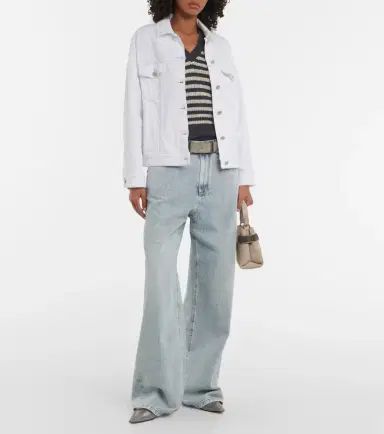 Brunello Cucinelli Cotton-blend denim jacket | Thumbnail 6 Brunello Cucinelli Cotton-blend denim jacket | Thumbnail 6