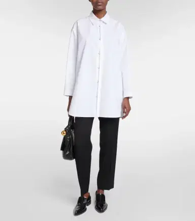 Jil Sander Cotton poplin shirt | Thumbnail 2 Jil Sander Cotton poplin shirt | Thumbnail 2