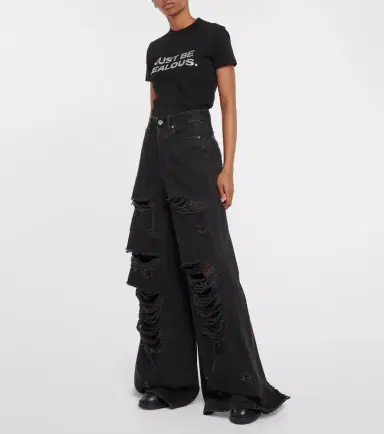 Vetements Distressed wide-leg jeans | Thumbnail 5 Vetements Distressed wide-leg jeans | Thumbnail 5
