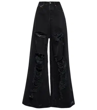 Vetements Distressed wide-leg jeans | Thumbnail 1 Vetements Distressed wide-leg jeans | Thumbnail 1