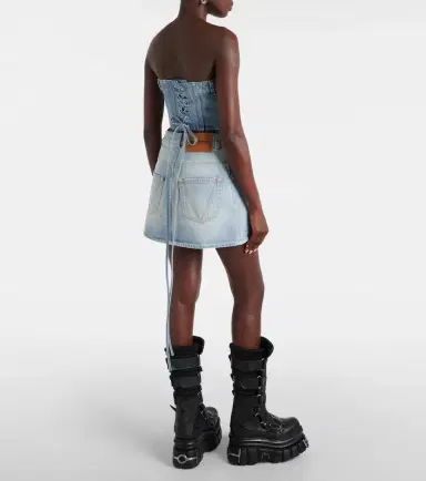 Vetements Cotton denim corset | Thumbnail 6 Vetements Cotton denim corset | Thumbnail 6