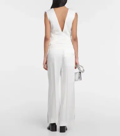 Jil Sander Satin straight pants | Thumbnail 3 Jil Sander Satin straight pants | Thumbnail 3