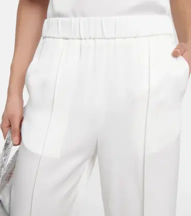 Jil Sander Satin straight pants | Thumbnail 6 Jil Sander Satin straight pants | Thumbnail 6