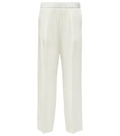 Jil Sander Satin straight pants | Thumbnail 1 Jil Sander Satin straight pants | Thumbnail 1