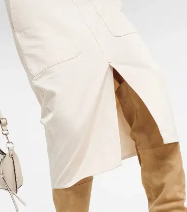 Marant Etoile Flozia cotton midi skirt | Thumbnail 4 Marant Etoile Flozia cotton midi skirt | Thumbnail 4