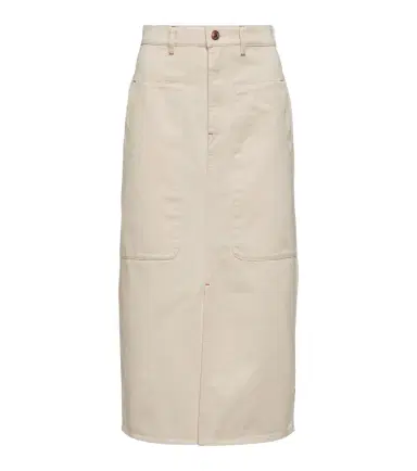 Marant Etoile Flozia cotton midi skirt | Thumbnail 1 Marant Etoile Flozia cotton midi skirt | Thumbnail 1