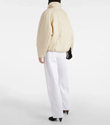 Isabel Marant Dylany padded cotton-blend jacket | Thumbnail 2 Isabel Marant Dylany padded cotton-blend jacket | Thumbnail 2