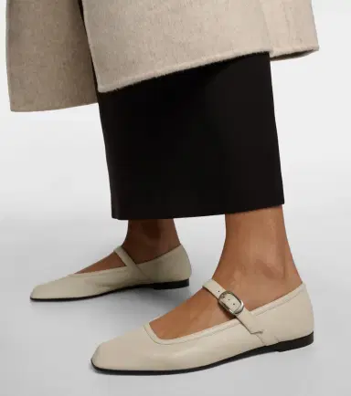Le Monde Beryl Le Monde Béryl Leather Mary Jane ballet flats | Thumbnail 5 Le Monde Beryl Le Monde Béryl Leather Mary Jane ballet flats | Thumbnail 5
