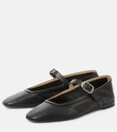 Le Monde Beryl Le Monde Béryl Leather Mary Jane ballet flats | Thumbnail 3 Le Monde Beryl Le Monde Béryl Leather Mary Jane ballet flats | Thumbnail 3