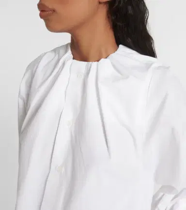 MM6 MAISON MARGIELA Cotton poplin midi dress | Thumbnail 3 MM6 MAISON MARGIELA Cotton poplin midi dress | Thumbnail 3