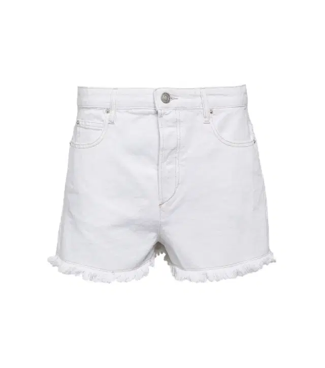 Lesia mid-rise denim shorts Lesia mid-rise denim shorts