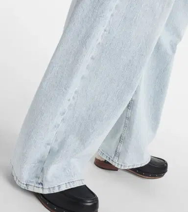 Brunello Cucinelli High-rise wide-leg jeans | Thumbnail 3 Brunello Cucinelli High-rise wide-leg jeans | Thumbnail 3
