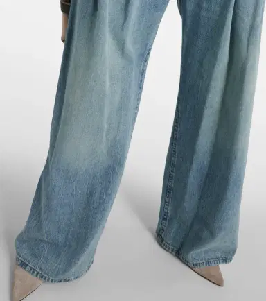 Brunello Cucinelli High-rise wide-leg jeans | Thumbnail 6 Brunello Cucinelli High-rise wide-leg jeans | Thumbnail 6